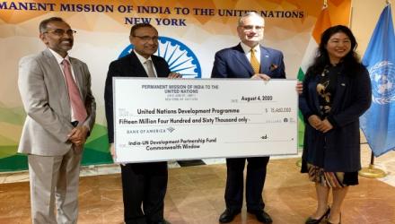 India Contributes $15.5 Million to India-UN Development Partnership Fund Managed by UNOSSC